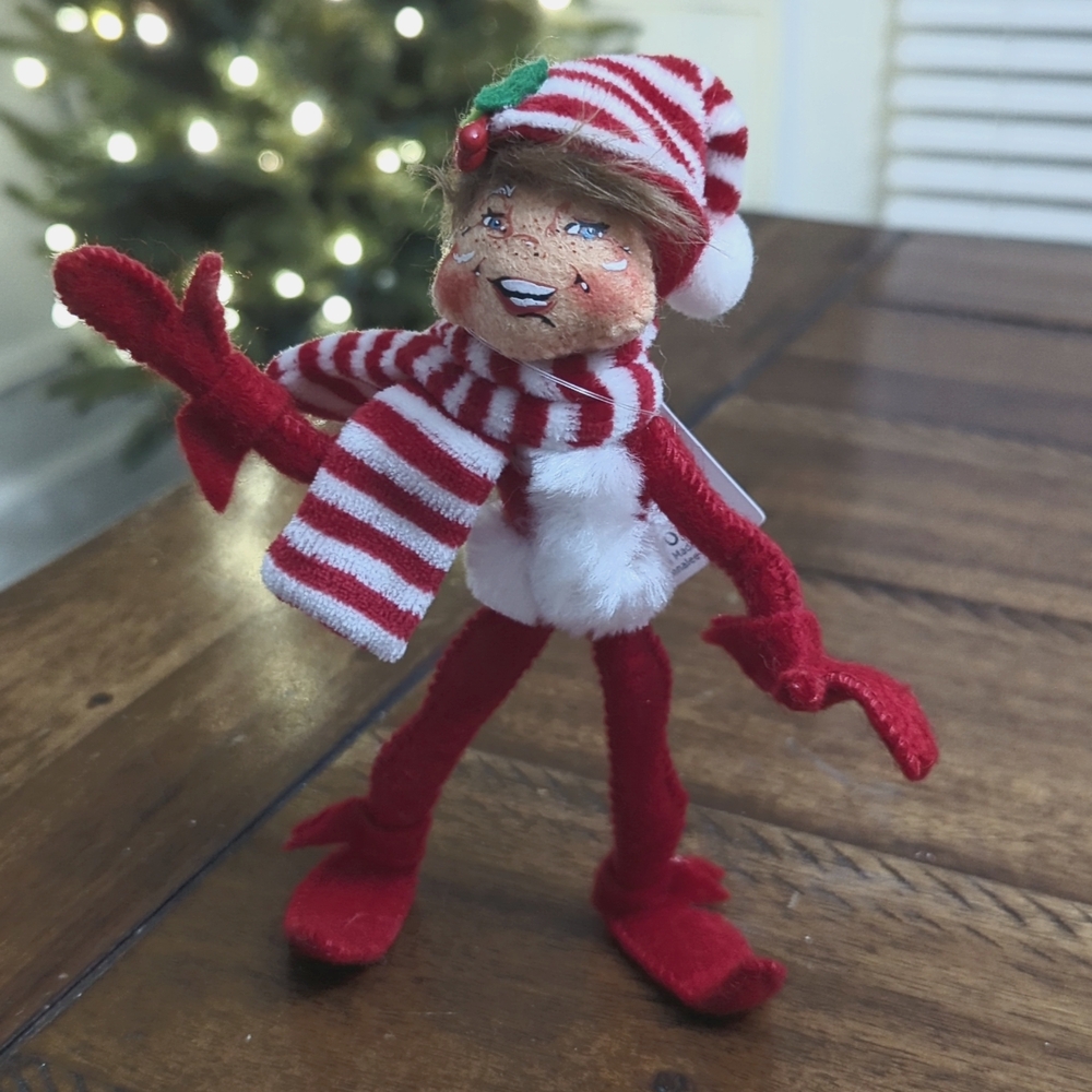 Annalee 2014 5" MerryMint Elf - Red Figure 500014